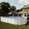 GRE swimmingpool, oval 9,15x4,70x1,32