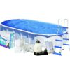 GRE swimmingpool, oval 9,15x4,70x1,32