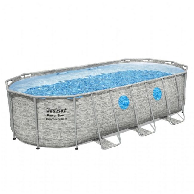 Bestway Power Steel Pool - Oval 5,49x2,74x1,22m