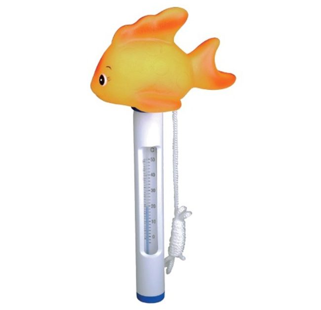 Termometer m. guldfisk